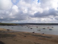 Camel Estuary from Rock, Padstow, Cornwall Wallpaper