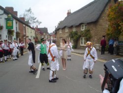 Morris Dancers in Northgate, Oakham Wallpaper