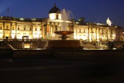 Trafalgar Square and National Gallery Wallpaper