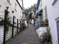 Clovelly, Devon. Wallpaper