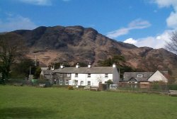 Coniston Village Wallpaper