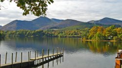 Derwentwater Landing, Keswick, Cumbria Wallpaper