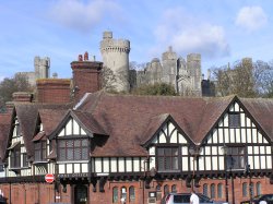 Arundel Castle in Background Wallpaper