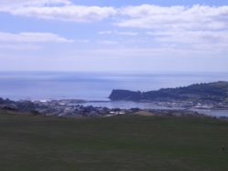 Teignmouth/Shaldon from Teignmouth Golf Club Wallpaper