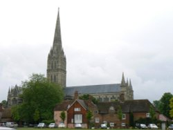 Salisbury Cathedral, Wiltshire Wallpaper