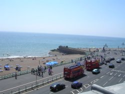 Seafront at Brighton, East Sussex Wallpaper