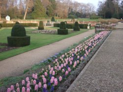 The gardens at Blickling Hall Wallpaper