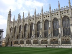 Kings College Chapel in Cambridge Wallpaper