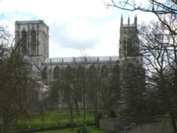 York Minster in North Yorkshire Wallpaper