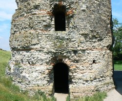 Roman Lighhouse at Dover Castle Wallpaper