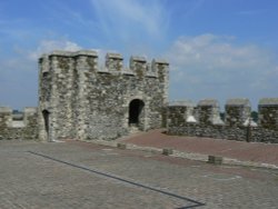 On Top of Dover Castle's Keep Wallpaper