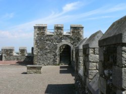 On Top of Dover Castle's Keep Wallpaper