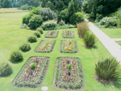 The Garden  From The House Wallpaper