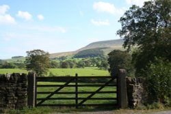 View of Pendle Wallpaper