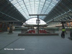 The International rail terminus, St Pancras,  Greater London Wallpaper