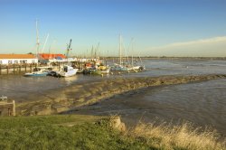 Heybridge Basin in Essex Wallpaper