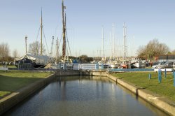 Marina Heybridge Basin, Essex Wallpaper