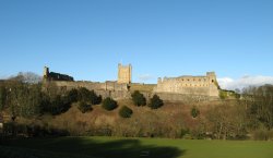 The Castle, Richmond, North Yorkshire. Wallpaper