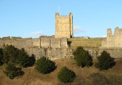 The Castle, Richmond, North Yorkshire. Wallpaper