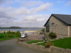 Fishing Lodge on Rutland Water, Normanton, Rutland Wallpaper