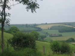 Cerne Abbas, Dorset Wallpaper