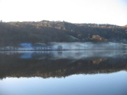 Grasmere on a cold November afternoon. Wallpaper