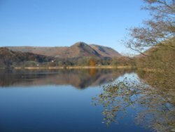 Grasmere looking north to Helm Crag. Wallpaper