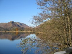 Grasmere looking north to Helm Crag. Wallpaper