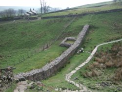 Hadrian's Wall, Steel Rigg, Northumberland Wallpaper