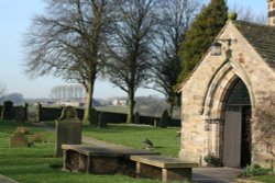 St. Wilfred's Church, Ribchester, Lancashire. Wallpaper