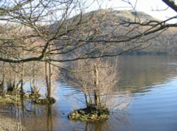 Ullswater on a bright February Afternoon. Wallpaper