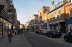 Winchester High Street, Hampshire Wallpaper