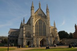 Winchester Cathedral, Winchester, Hampshire Wallpaper