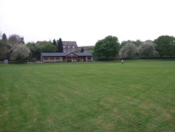 The Swinbrook Cricket Club, Oxfordshire Wallpaper