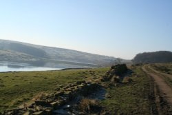 Dean Clough Reservoir Wallpaper