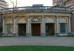 The main entrance to Eltham Palace, Greater London Wallpaper