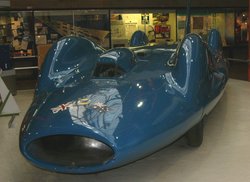 JET ENGINE BLUEBIRD CN7, Beaulieu National Motor Museum, Hampshire Wallpaper