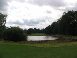 Garden Pond, Packwood House, Solihull, West Midlands Wallpaper