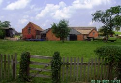 Farm, Egmanton, Nottinghamshire Wallpaper