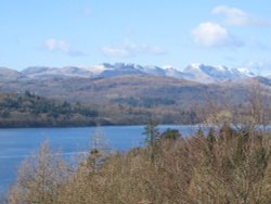 Windermere from Hammer Bank View Point. Wallpaper