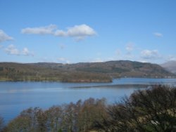 March, a view of Southern end of Windermere, Wallpaper