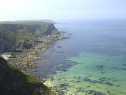 The Cliffs and Coast nr Portreath, Cornwall.