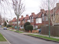 Church Gardens, Sudbury, Greater London Wallpaper