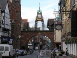 Victoria Diamond Jubilee Clock, Chester, Cheshire Wallpaper