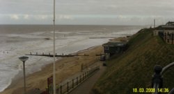 Seafront, Mundesley, Norfolk Wallpaper