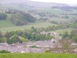 A view of Stanhope, County Durham Wallpaper