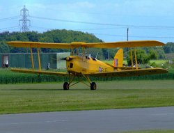 De Havilland Tiger moth, The Real Aeroplane Museum, East Riding of Yorkshire Wallpaper