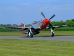 P-51 Mustang, The Real Aeroplane Museum, East Riding of Yorkshire Wallpaper