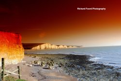 Cuckmere Haven Sunset Wallpaper