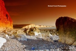 Cuckmere Haven Sunset Wallpaper